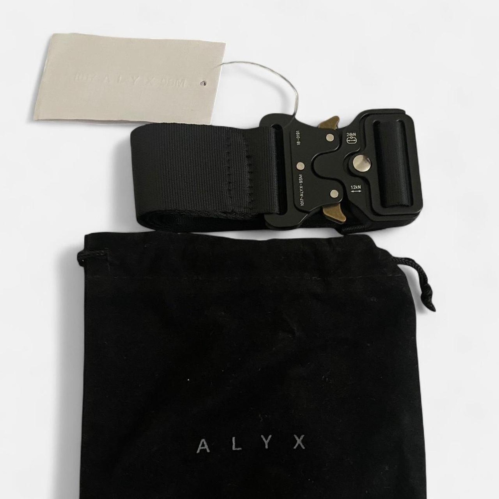 Black 1017 Alyx 9sm Roller Coaster Belt